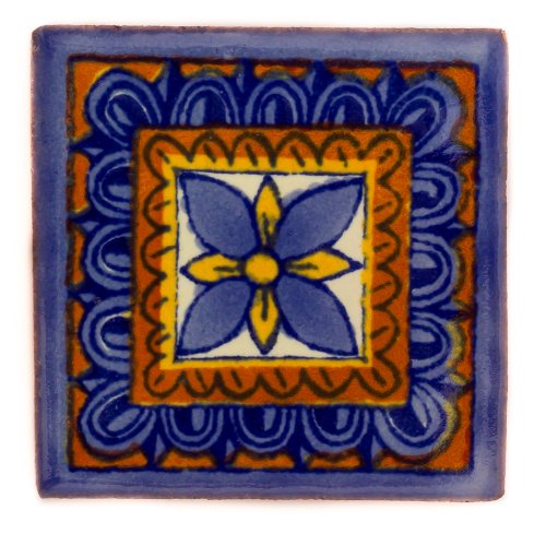 Mexikanischen handgemachten Talavera, 5cm Fliesen - Eine Packung von 10 von Tumia LAC