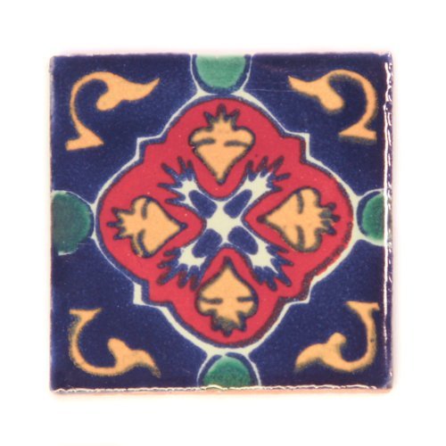 Mexikanischen handgemachten Talavera, 5cm Fliesen - Einzelfliese von Tumia LAC