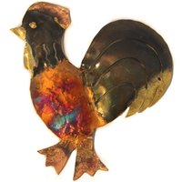 Recyceltem Metall Hahn Hängende Dekoration - 13cm von TumiaLAC