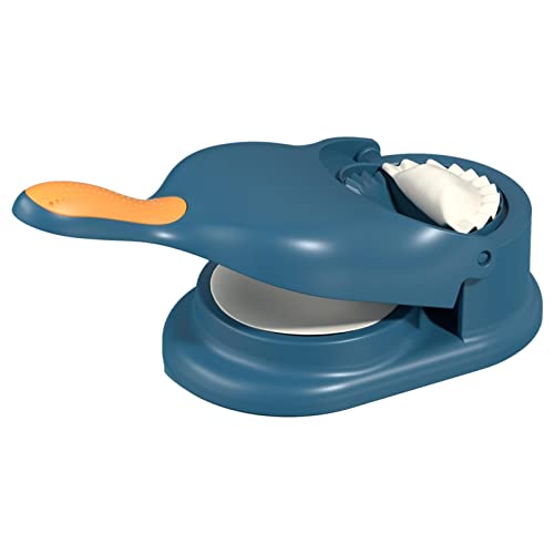 Dumpling Maker, 2 in 1 Manual Dumpling Press Verpackung, Edelstahl Backform Cutter Küche Werkzeuge für Ravioli Empanadas Kuchen Backen Geschenk für Frauen von Tumotsit