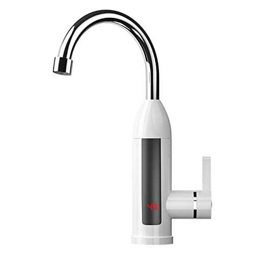 Elektrischer Durchlauferhitzer, sofortiges Warmwasser, Edelstahl, 360 ° drehbar, mit LED-Digitalanzeige, wasserdichtes kochendes Wasser Elektrischer Durchlauferhitzer, sofortiges Warmwasser, Edelstahl, 360 ° drehbar, mit LED-Digitalanzeige, wasserdichtes kochendes Wasser von Tumotsit