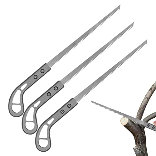 Holzbearbeitungssäge | 3 Stück SK Manganstahl Handsäge Holzbearbeitung,Stabile Kleine Handsäge, Gartengeräte für Campingjagd in Wildnisreisen Tumotsit Holzbearbeitungssäge | 3 Stück SK Manganstahl Handsäge Holzbearbeitung,Stabile Kleine Handsäge, Gartengeräte für Campingjagd in Wildnisreisen Tumotsit von Tumotsit