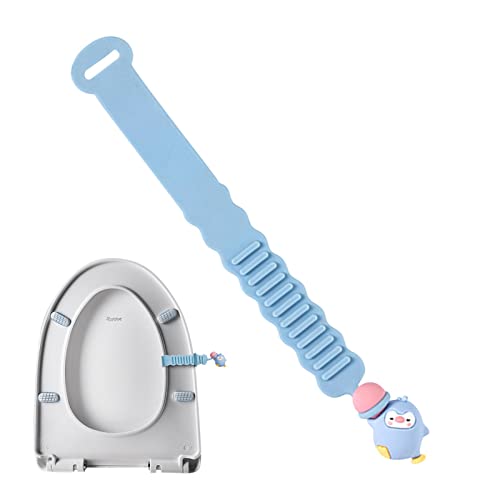 Tumotsit WC-Sitz-Halter-Clip | Tragbarer Clip Toilettenhalter Sitz Deckelheber - Tierform Sitz Toilettenzubehör Toilettensitz Griff Werkzeug für Hotel Badezimmer Home Toilette von Tumotsit