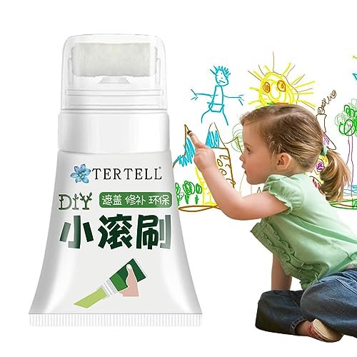 Tumotsit Wandreparaturpaste - Kleine Walze Wand Patching Pinsel - Wasserbasierte Formel Kleine Walze Wand Patching Pinsel, Wand Reparatur Paste Roller Werkzeug, Renovierung Wand Spackle Roller Tumotsit Wandreparaturpaste - Kleine Walze Wand Patching Pinsel - Wasserbasierte Formel Kleine Walze Wand Patching Pinsel, Wand Reparatur Paste Roller Werkzeug, Renovierung Wand Spackle Roller von Tumotsit
