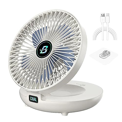 USB Schreibventilator, tragbarer Schlafzimmer Ventilator mit 3 Geschwindigkeiten einstellbar, batteriebetrieben 1200mAh Personal, Mini Schreibtisch Ventilator für Haus, Büro, Schlafzimmer USB Schreibventilator, tragbarer Schlafzimmer Ventilator mit 3 Geschwindigkeiten einstellbar, batteriebetrieben 1200mAh Personal, Mini Schreibtisch Ventilator für Haus, Büro, Schlafzimmer von Tumotsit