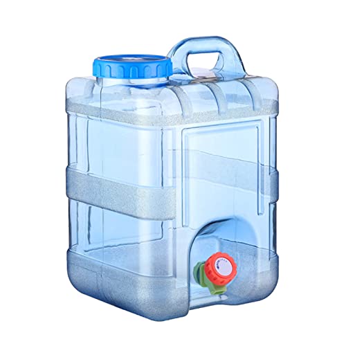 Wasserbehälter mit Wasserhahn 20L, tragbarer Wasserbehälter mit Hahn und Griff Leicht zu tragen, leckdichte Wassertank für Auto Home Wandern Rucksack Camping Picknick Frühling drinnen Wasserbehälter mit Wasserhahn 20L, tragbarer Wasserbehälter mit Hahn und Griff Leicht zu tragen, leckdichte Wassertank für Auto Home Wandern Rucksack Camping Picknick Frühling drinnen von Tumotsit