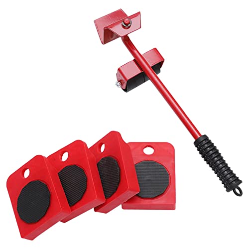 verschiebbar für Heavy Lifter Wheel, 4er Pack verstellbare 4 Möbelstöfer, Höhenheben Werkzeugset zum einfachen Tragen von Sofas Sofatrockner Kühlschrankbox von Tumotsit