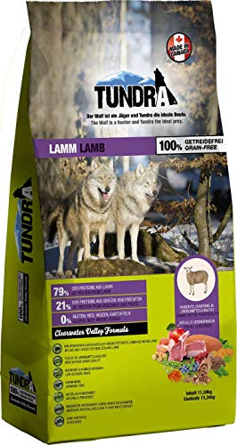 Tundra Trockenfutter Hundefutter Lamm - getreidefrei (11,34 kg) von Tundra