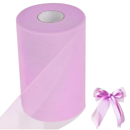 Tüll Rolle 15cm x 91m Rollen Tüll für DIY Tutu Rock Handwerk Hochzeit Weihnachten Party Dekoration Rosa Tüll Rolle 15cm x 91m Rollen Tüll für DIY Tutu Rock Handwerk Hochzeit Weihnachten Party Dekoration Rosa von Tunejoy