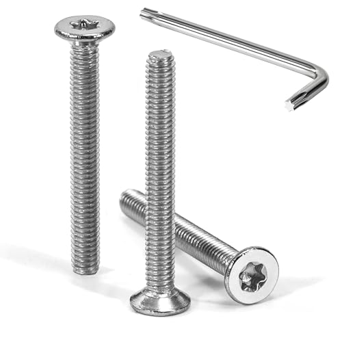 Tunejoy 30 Stück Senkkopfschrauben Torx M4 x 35 mm Senkschrauben Edelstahl A2 V2A Maschinenschrauben Senkkopf Innensechskant Vollgewinde mit T20 Inbusschlüssel Tunejoy 30 Stück Senkkopfschrauben Torx M4 x 35 mm Senkschrauben Edelstahl A2 V2A Maschinenschrauben Senkkopf Innensechskant Vollgewinde mit T20 Inbusschlüssel von Tunejoy