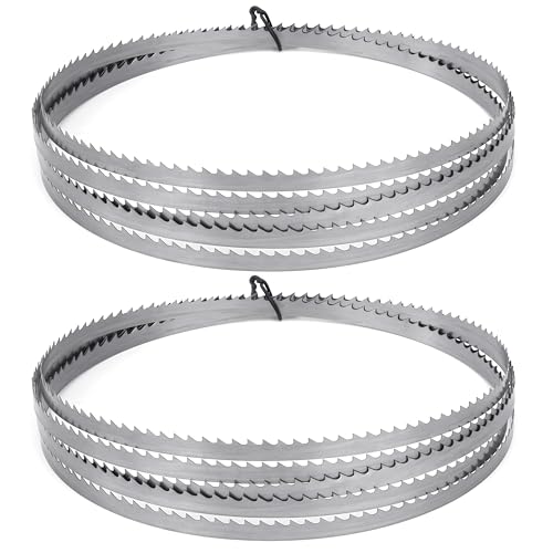 Tunejoy Bandsägeblatt 2240 x 6,35 x 0,35mm 6ZPZ Sägeband für Holzbandsägeblatt Hartholz Brennholz Sperrholz Kunstoff 2 Stück Tunejoy Bandsägeblatt 2240 x 6,35 x 0,35mm 6ZPZ Sägeband für Holzbandsägeblatt Hartholz Brennholz Sperrholz Kunstoff 2 Stück von Tunejoy