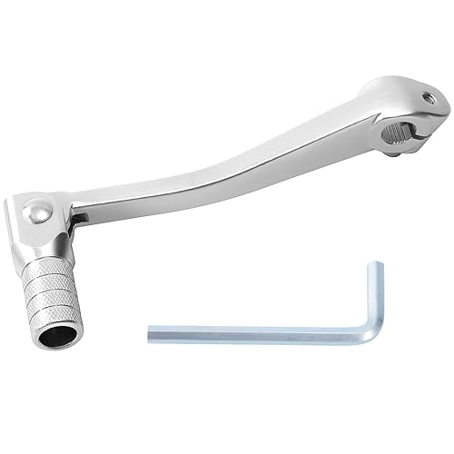 Tunejoy Schalthebel Klappbar für Motorrad Klappschalthebel aus Aluminium für Geländemotorräder ATV Motocross Dirtbike Pitbike 150x52mm Silber Tunejoy Schalthebel Klappbar für Motorrad Klappschalthebel aus Aluminium für Geländemotorräder ATV Motocross Dirtbike Pitbike 150x52mm Silber von Tunejoy