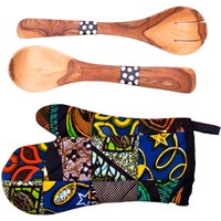 Doppel Topflappen | 1 Stück | Zero Waste Küchenhandschuh Hitzeschutzhandschuh Küchenhandschuhe Muttertagsgeschenk von TunuPrints