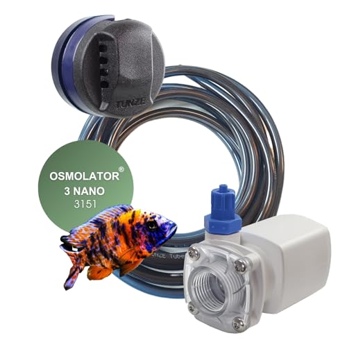 Tunze Osmolator 3 nano I Wasserstandsregler für Nano- & kleine Aquarien (bis zu 250l) I Wasserpegelregler mit Zeitüberwachung für Süßwasseraquarien I Water Level Sensor mit Magnethalterung von Tunze