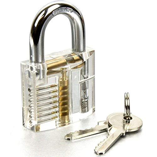Locksmith Werkzeug Dietrichen, transparent, Übungsschloss, C von Tuoservo