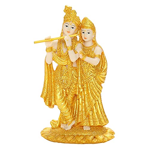 Tuoservo Krishna Statue - Deko Krishna Idol Figur für Wohnkultur Tischdekoration Hauserwärmung Geschenk Wohnkultur von Tuoservo