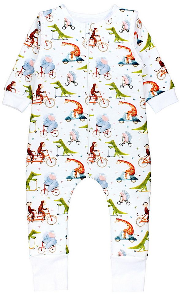 TupTam Babyschlafsack 2.5 TOG Schlafsack BIO-Baumwolle mit Beinen und Ärmeln Herbst Winter von TupTam