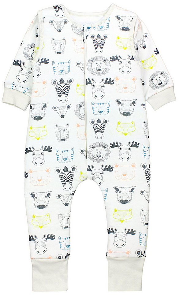 TupTam Babyschlafsack 2.5 TOG Schlafsack BIO-Baumwolle mit Beinen und Ärmeln Herbst Winter von TupTam