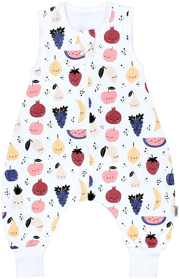 TupTam Babyschlafsack mit Füßen 0.5 TOG unwattiert von TupTam