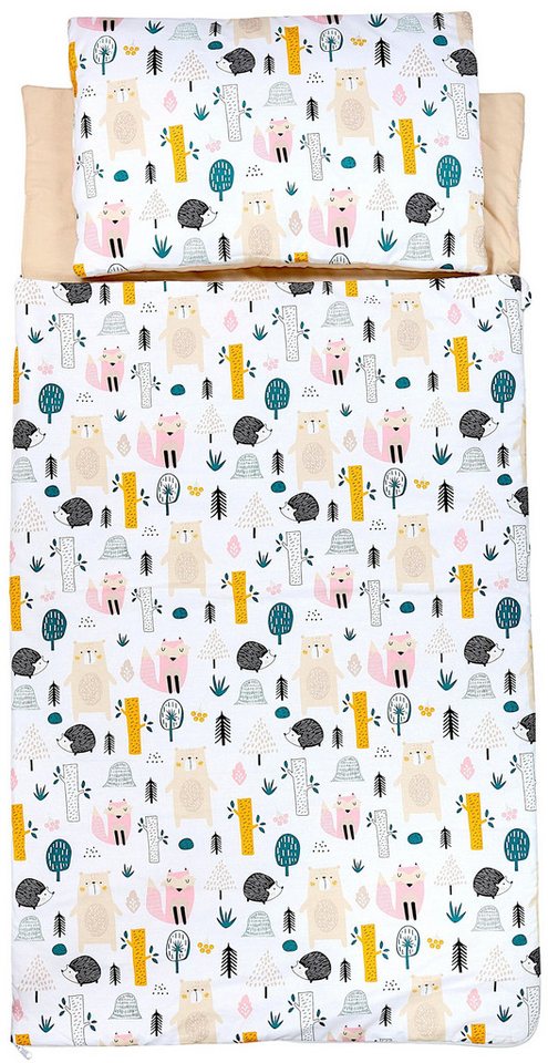 TupTam Deckenschlafsack TupTam Kindergarten Schlafsack mit Kissen und Beutel für unterwegs von TupTam