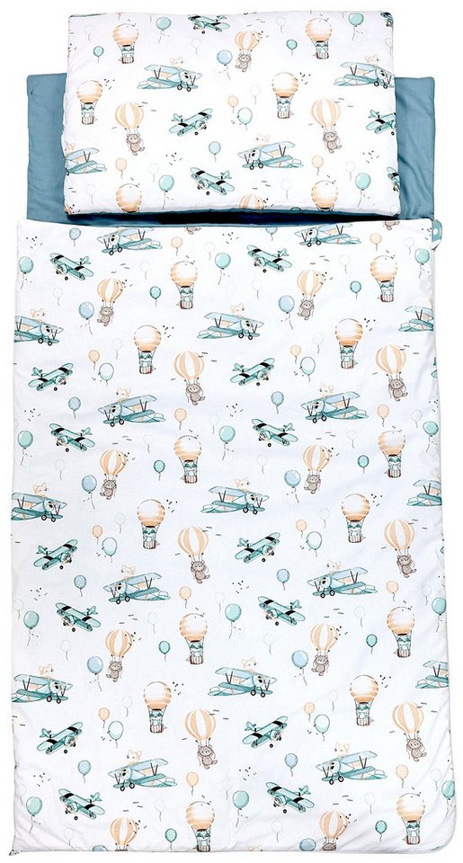 TupTam Deckenschlafsack TupTam Kindergarten Schlafsack mit Kissen und Beutel für unterwegs von TupTam