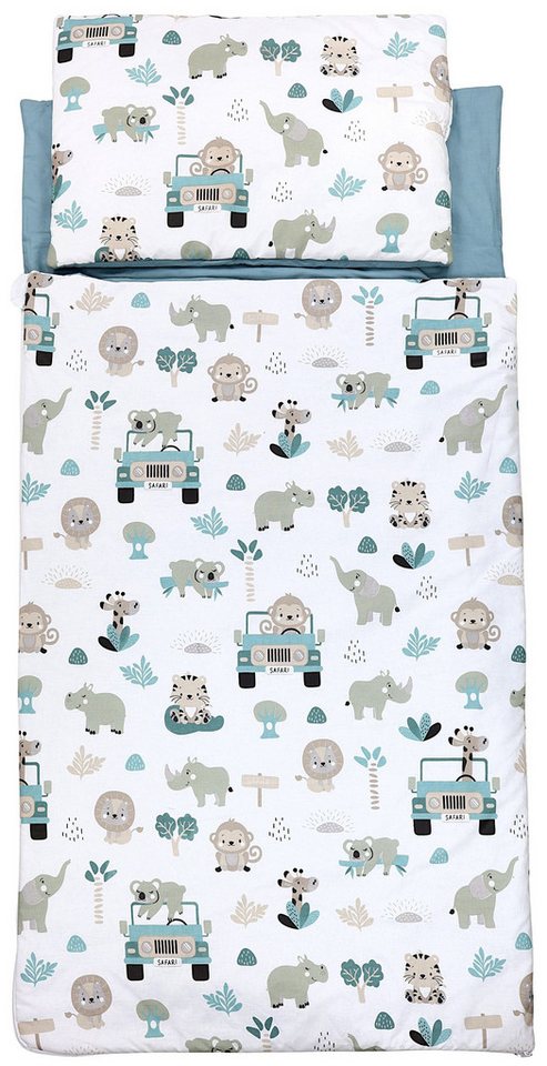 TupTam Deckenschlafsack TupTam Kindergarten Schlafsack mit Kissen und Beutel für unterwegs von TupTam