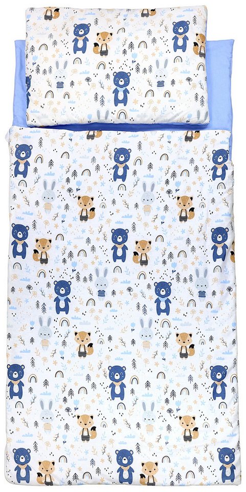 TupTam Deckenschlafsack TupTam Kindergarten Schlafsack mit Kissen und Beutel für unterwegs von TupTam