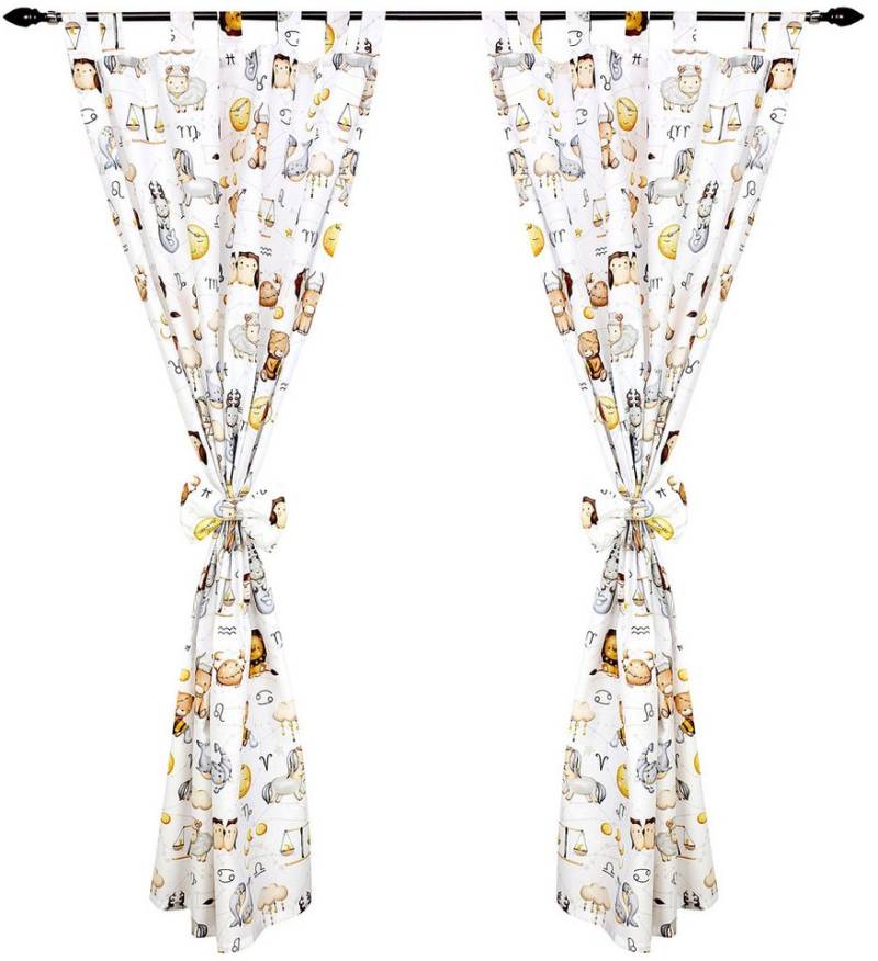 TupTam Gardine TupTam Kinderzimmer Vorhänge Baby Gardinen mit Schleifen 2er Set TupTam Gardine TupTam Kinderzimmer Vorhänge Baby Gardinen mit Schleifen 2er Set von TupTam