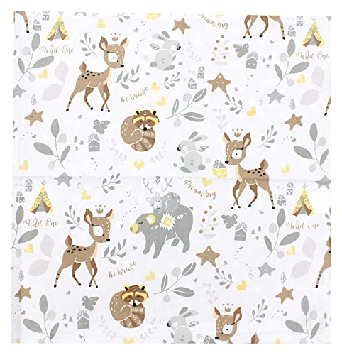 TupTam Kinder Kissenbezug Kissenhülle Dekorativ Gemustert, Farbe: Wilde Tiere, Größe: 40 x 80 cm TupTam Kinder Kissenbezug Kissenhülle Dekorativ Gemustert, Farbe: Wilde Tiere, Größe: 40 x 80 cm von TupTam