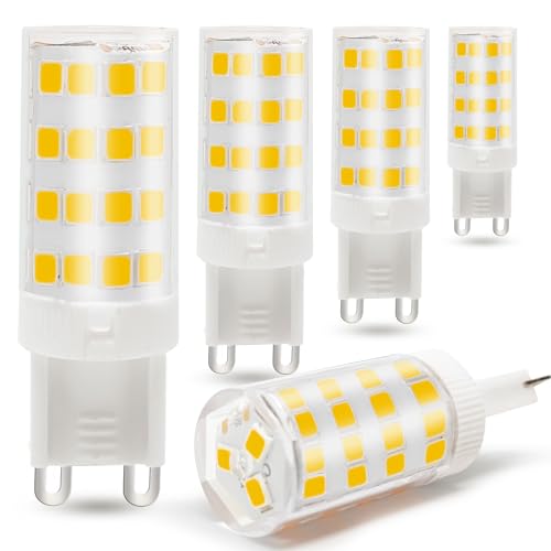Tupolife G9 LED Warmweiß 3000k G9 Lampe 3w Ersetzt 30w Leuchtmittel G9 Halogenlampe, LED G9 Warmweiss Nicht Dimmbar Kein Flackern Enegiesparende G9 Glühbirne AC 85-265V, 5 Stück von Tupolife