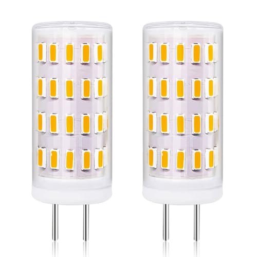 Tupolife GY6.35 LED Dimmbar LED Steckbirnen 12V 3W Warmweiss 3000K, ersatz GY6.35/G6.35 30W-35W Halogen Stiftsockellampe, 350LM AC/DC 12-24V, 2 Stück von Tupolife