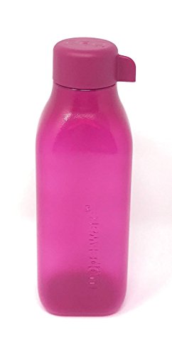TUPPERWARE to Go Eco 500 ml 500ml Quader Wasser Trinkflasche Öko Ecoflasche Flasche (pink) von Tupper