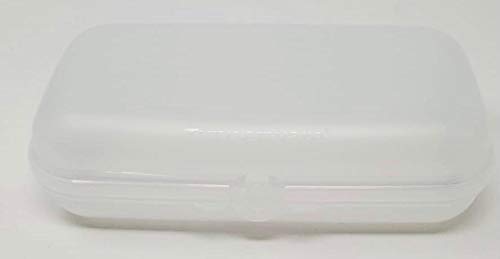 TUPPERWARE To Go Maxi-Twin durchsichtig Maxi Twin Brotdose Box Behälter große Brotdose von Tupper