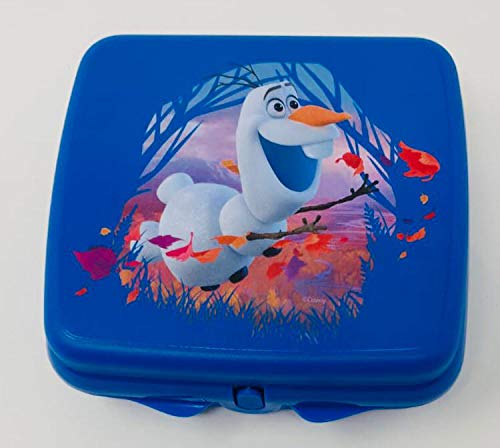 Tupper TUPPERWARE to Go Twin A126 Brotdose Sandwichbox Schule Kindergarten Brotbox Frozen blau Olaf von Tupper