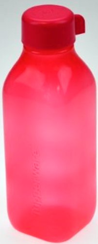 1a TUPPER Trinkflasche EcoEasy Quader Flasche 500ml --- pink von Tupperware