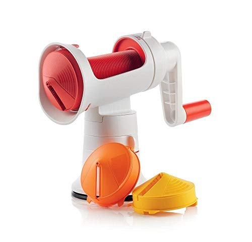 Tupperware Spiralizer Fusion Master Spiralschneider mit Master System Basis aus Edelstahl (Profi Spiralschneider) Tupperware Spiralizer Fusion Master Spiralschneider mit Master System Basis aus Edelstahl (Profi Spiralschneider) von Tupperware