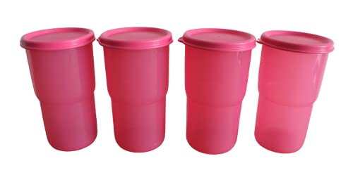 NewTupperware Tisch-Becher, stapelbar, 350 ml, Pink, 4 Stück NewTupperware Tisch-Becher, stapelbar, 350 ml, Pink, 4 Stück von Tupperware