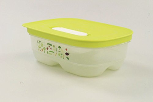 TUPPERWARE 800 ml KlimaOase Kühlschrank flach limette 10112 von Tupperware