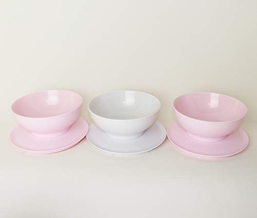 TUPPERWARE Allegra Servierschüssel 2X 275ml Rosa/Silber + 1x 275ml Weiß/Silber + Zahnbürsten Abdeckkappe TUPPERWARE Allegra Servierschüssel 2X 275ml Rosa/Silber + 1x 275ml Weiß/Silber + Zahnbürsten Abdeckkappe von Tupperware