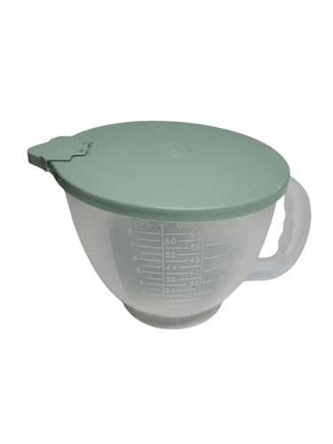 TUPPERWARE Backen Messbecher Candy 2,0 Liter D217 Rührbecher Rühr-Mix 2000ml salbei transpartent von Tupperware