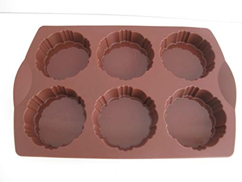 TUPPERWARE Backen Silikonform Tortelett braun Silikon Backform Törtchen Easyplus TUPPERWARE Backen Silikonform Tortelett braun Silikon Backform Törtchen Easyplus von Tupperware