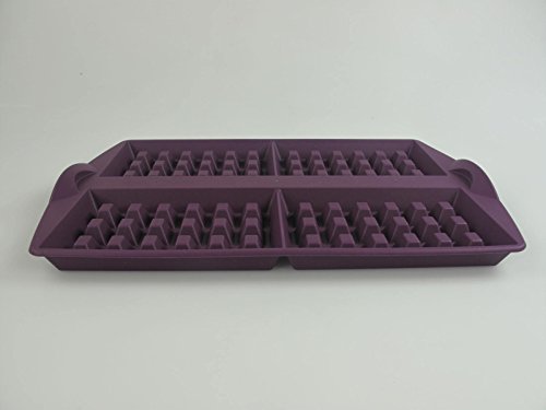 TUPPERWARE Backen Silikonform Waffeln lila Silikon Form Waffelfom H46 16895 TUPPERWARE Backen Silikonform Waffeln lila Silikon Form Waffelfom H46 16895 von Tupperware