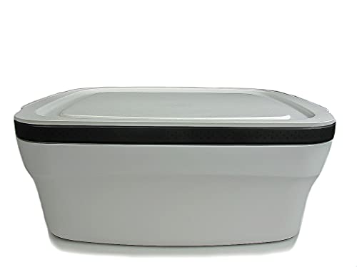 TUPPERWARE BrotMax 2 weiß schwarz Brotkasten Brotwächter Brot Kasten Brot&Co 31082 von Tupperware