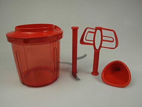 TUPPERWARE Chef ERWEITERUNG Extra-Chef 1,35 L rot Chef in Einem zerkleinern TUPPERWARE Chef ERWEITERUNG Extra-Chef 1,35 L rot Chef in Einem zerkleinern von Tupperware