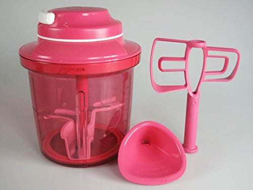 TUPPERWARE Chef Extra-Chef 1,35 L pink D200 Chef in Einem zerkleinern Extra Chef von Tupperware