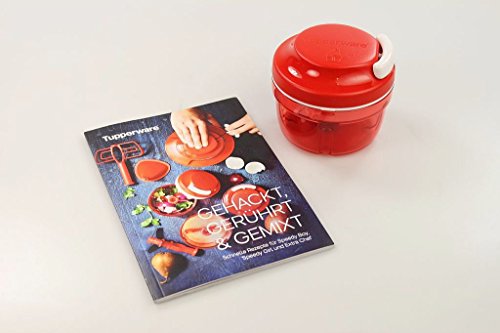 TUPPERWARE Chef Turbo-Chef rot D158 Zwiebelschneider Speedy Boy + Rezeptheft TUPPERWARE Chef Turbo-Chef rot D158 Zwiebelschneider Speedy Boy + Rezeptheft von Tupperware