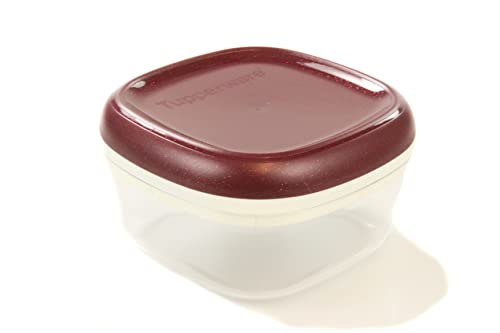 Tupperware Clear Collection 240 ml Crystal bordeaux- transparent Vorratsdose von Tupperware