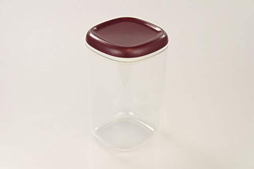 TUPPERWARE Clear Collection1,3 L Crystal bordeaux- transparent Vorratsdose Dose von Tupperware