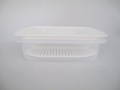 TUPPERWARE Cool`N Fresh 1,5L Behälter + Frischegitter weiß + Klimadeckel P 22264 TUPPERWARE Cool`N Fresh 1,5L Behälter + Frischegitter weiß + Klimadeckel P 22264 von Tupperware