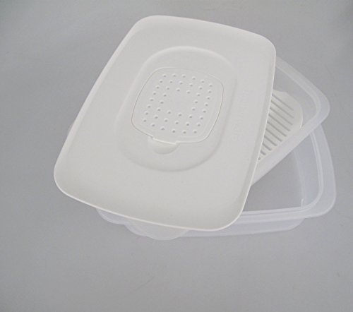 TUPPERWARE Cool`N Fresh Kühlschrank 1,5L+700ml+Klimadeckel+Gitter P 22291 TUPPERWARE Cool`N Fresh Kühlschrank 1,5L+700ml+Klimadeckel+Gitter P 22291 von Tupperware